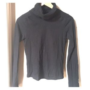 Rare Diesel Open Back Cutout Turtleneck Black